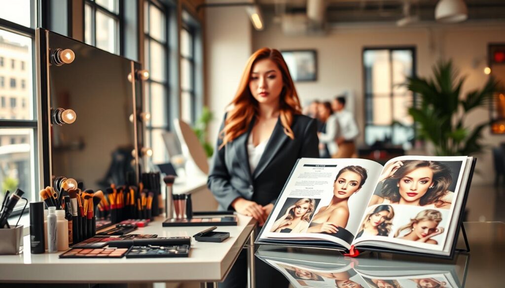 makeup artist freelance tips
